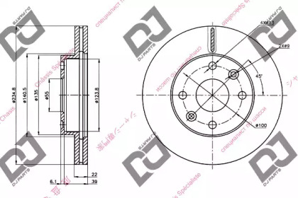 DJ PARTS BD1252